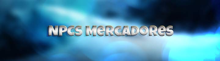 NPCs Mercadores Banner