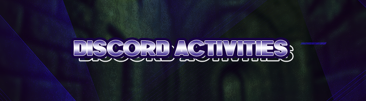 Discord Activities Banner