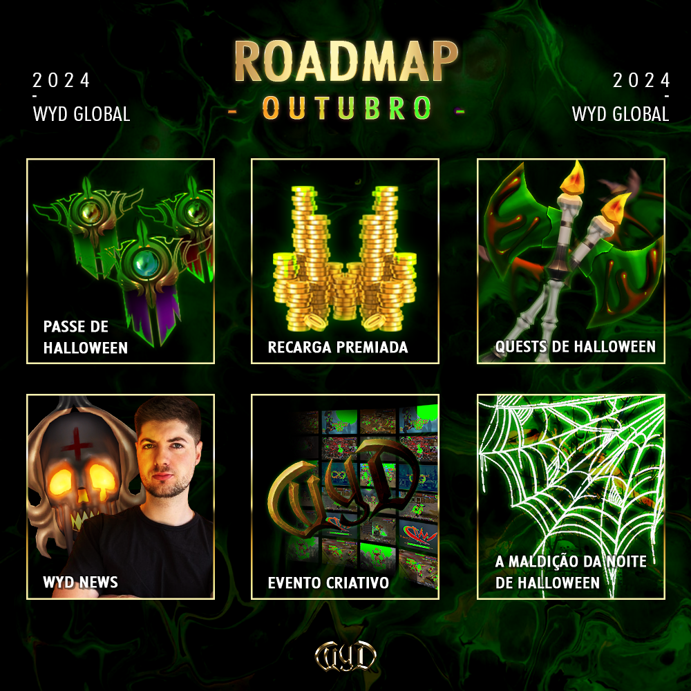 Roadmap WYD - Outubro - Halloween Banner