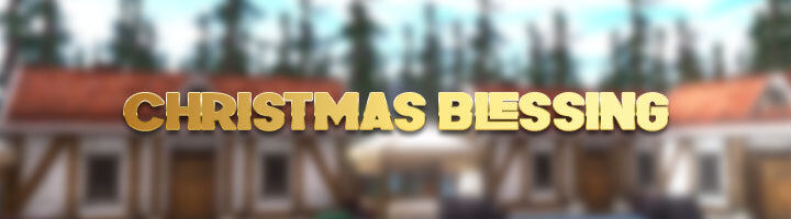 Christmas Blessing Banner