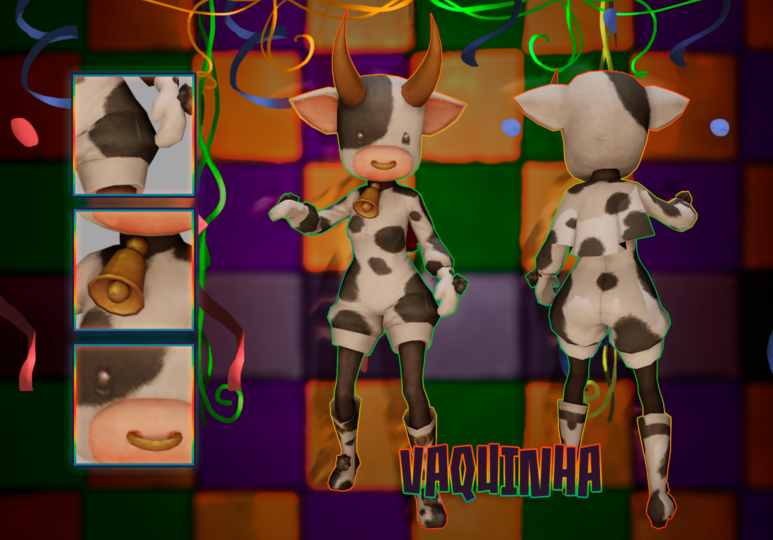 Cow Costume Banner