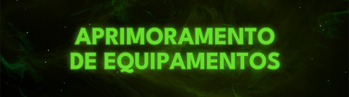 Aprimoramento de equipamentos title=