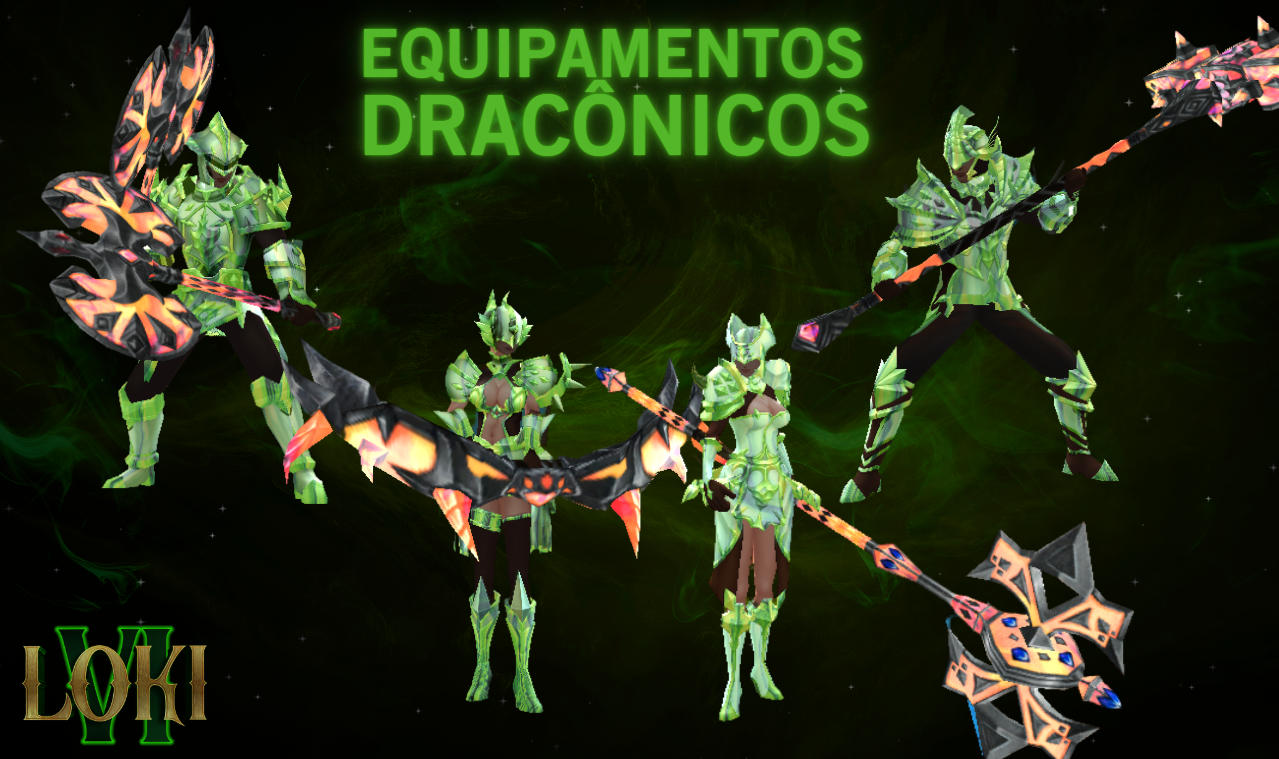 Equipamentos Dracônicos Banner