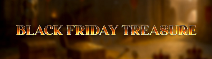 Black Friday Treasures Banner