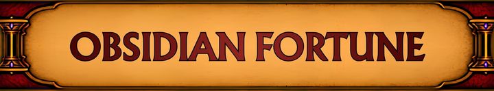 Obsidian Fortune Banner