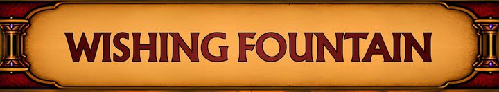 Wishing Fountain Banner