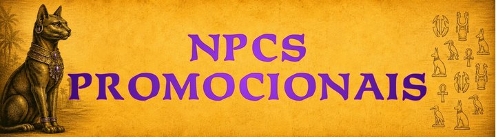NPCs Promocionais Banner