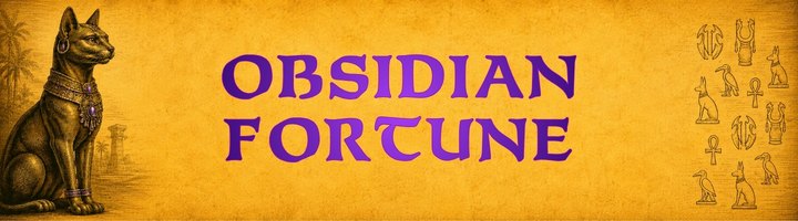 Obsidian Fortune Banner