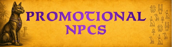 Promotional NPC's Banner