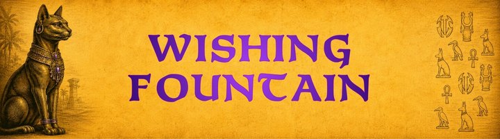 Wishing Fountain Banner