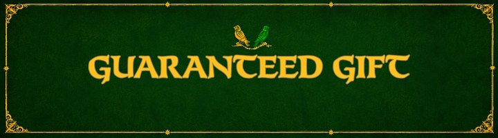 Guaranteed Gift Banner