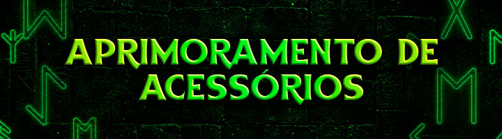Aprimoramento de acessórios title=