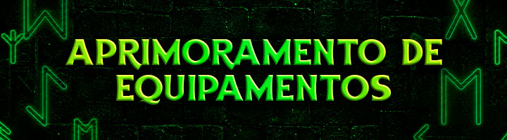 Aprimoramento de equipamentos title=