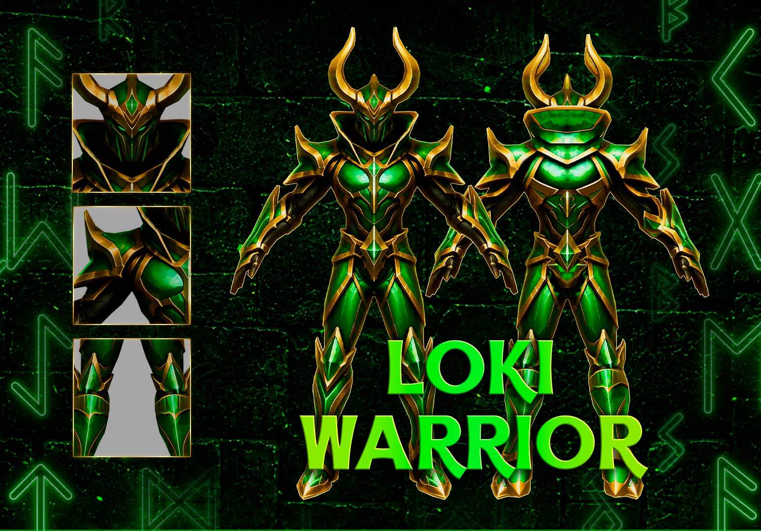 Loki Warrior Banner