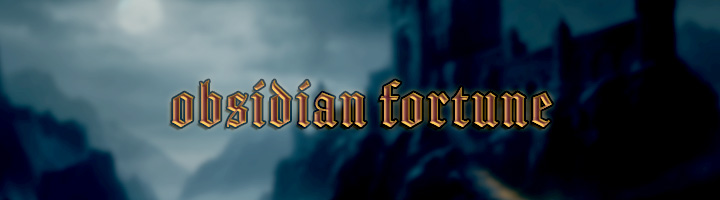 Obsidian Fortune Banner