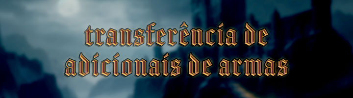 Transferência de Adicionais de Armas Banner