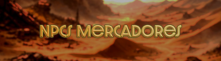 NPCs Mercadores Banner
