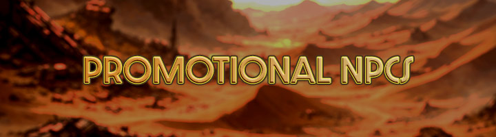 Promotional NPC's Banner