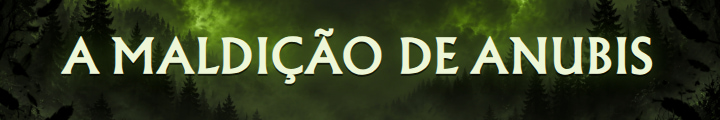 A Maldição de Anubis Banner