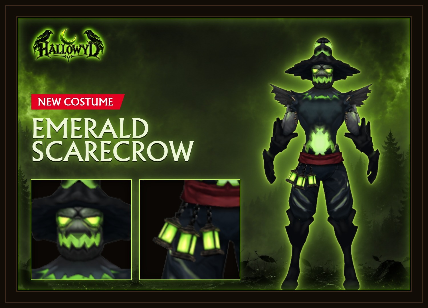 Emerald Scarecrow Banner