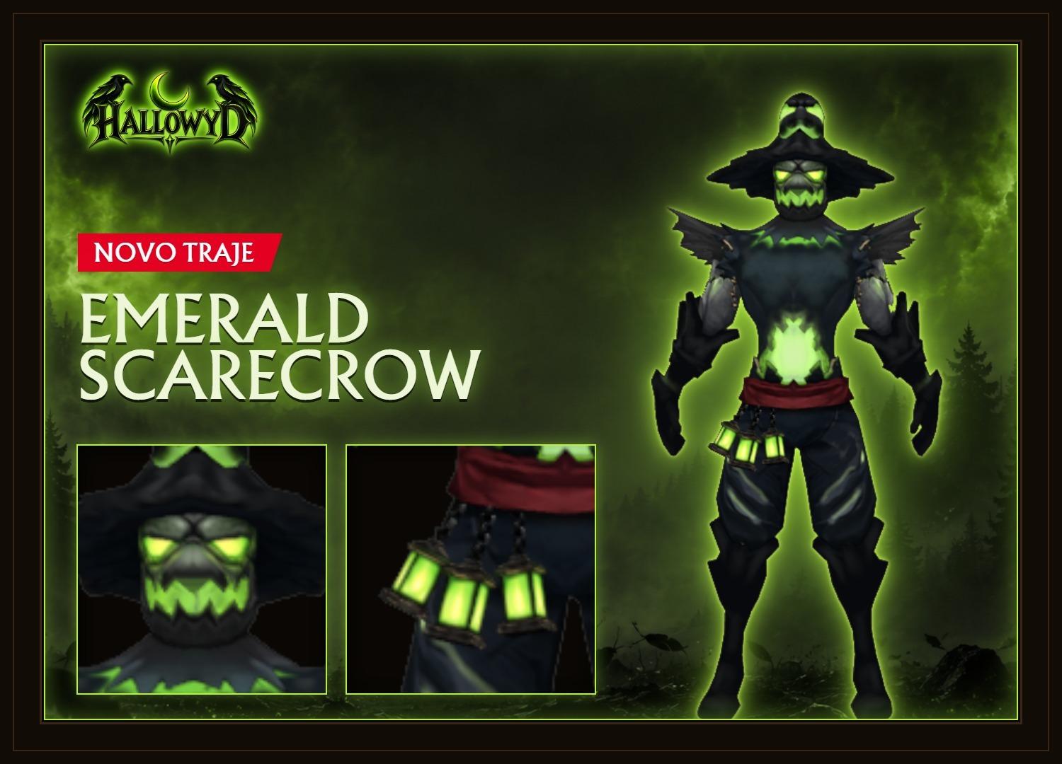 Emerald Scarecrow Banner
