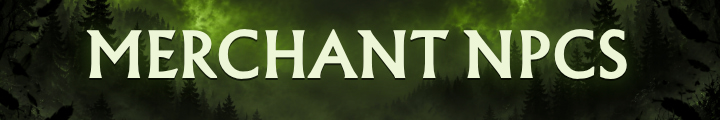 Merchant NPCs Banner
