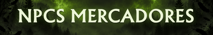 NPCs Mercadores Banner