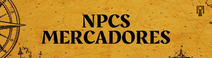 NPCs Mercadores Banner