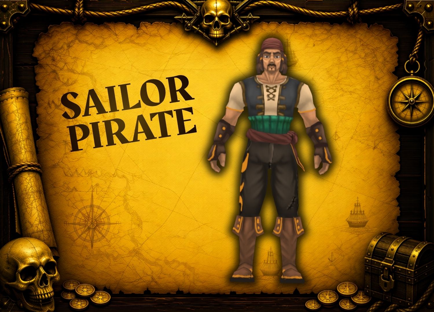 Sailor Pirate Banner