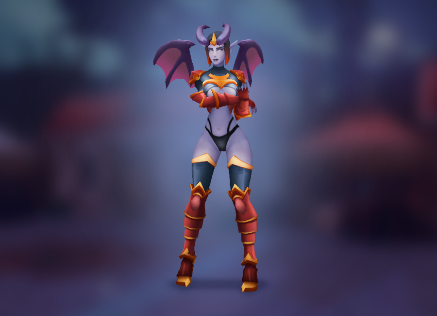 Traje dark succubus